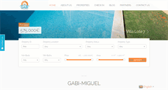 Desktop Screenshot of gabimiguel.pt